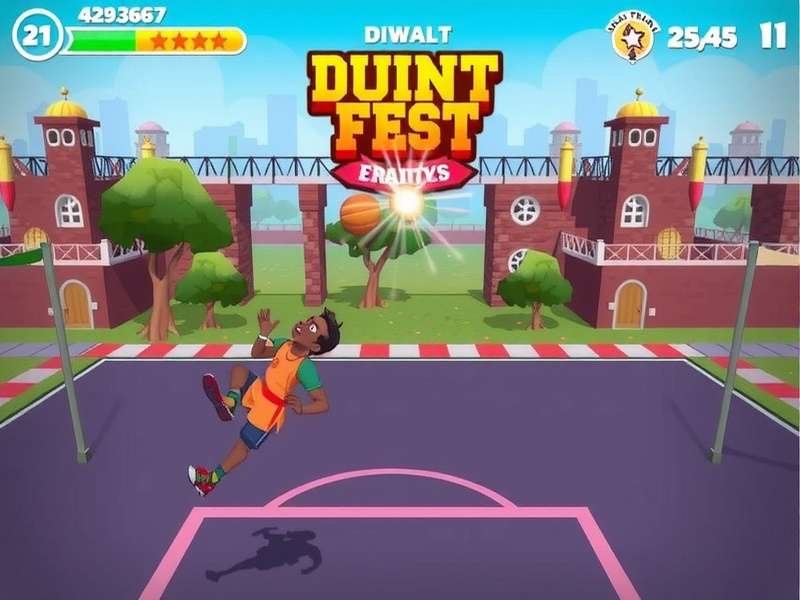 Diwali Dunk Fest in Basket Blitz Masters